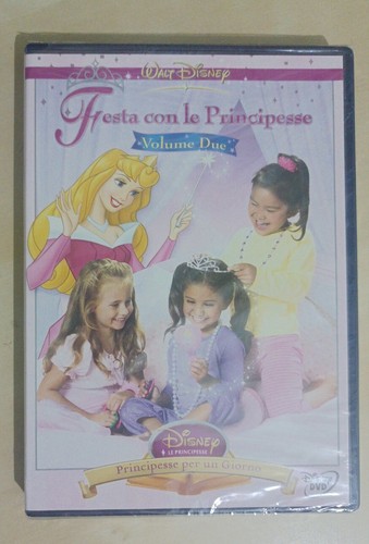 Dvd festa con - festa, principesse