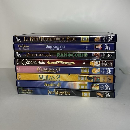 Lotto dvd disney principesse - dvd,