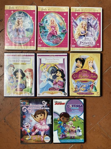 Lotto dvd disney principesse - lotto, 8