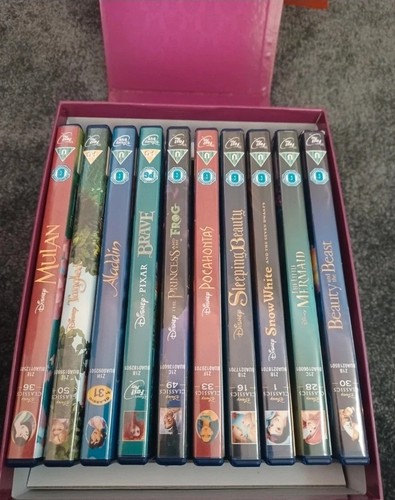 Disney princess dvd box set - disney,